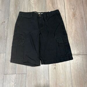 Vintage Dickies Men’s Baggy Black Shorts Size 34 Y2K Skater